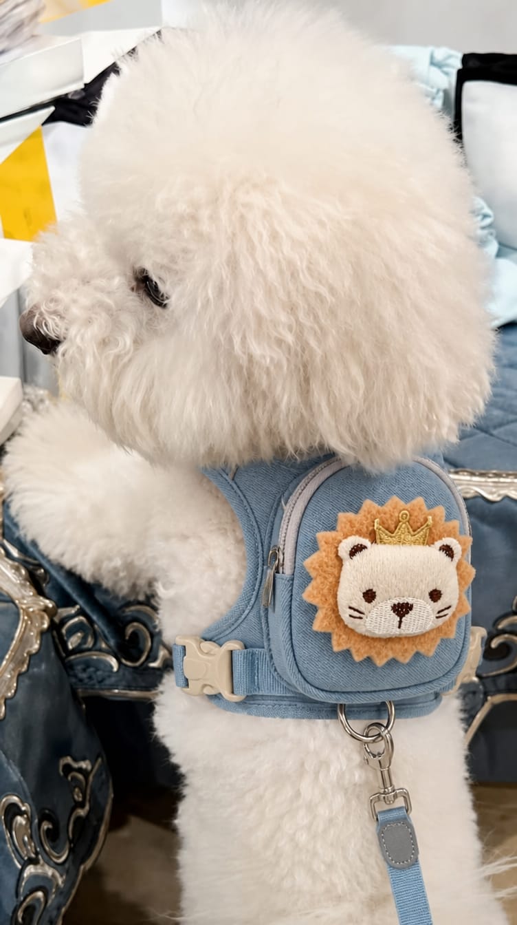 Customer photo review of WUFFLE™ Pet Backpack Harness V2