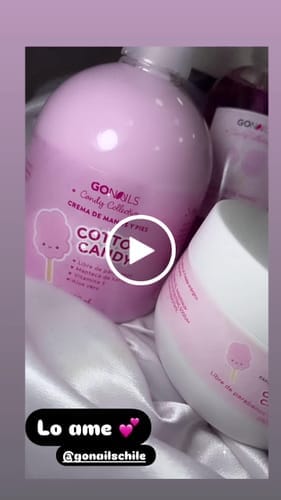 Customer photo review of Exfoliante de Manos y Pies - Cotton Candy 250 ml