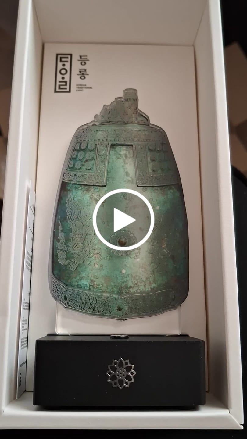 Customer video review of NO.29 DEOKBONG SOUND & LIGHT LAMP