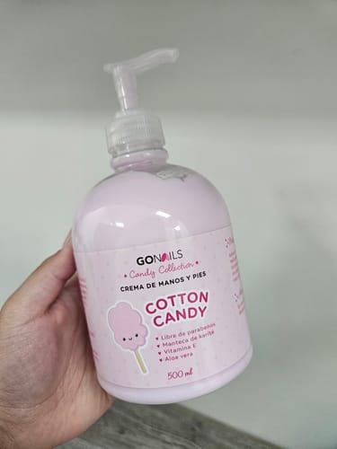 Customer photo review of Crema de Manos y Pies - Cotton Candy 500 ml