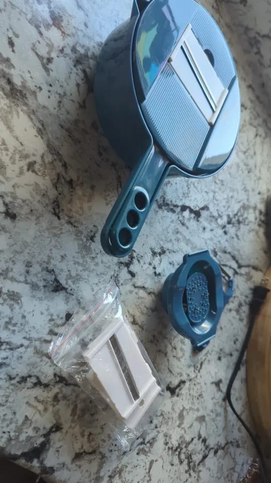 Customer photo review of 9-in-1 Vegetable Chopper, Slicer & Shredder