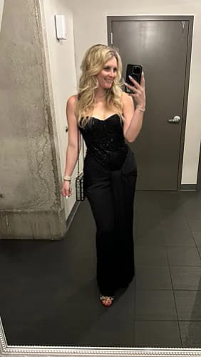 Customer photo review of Carina Maxi Dress