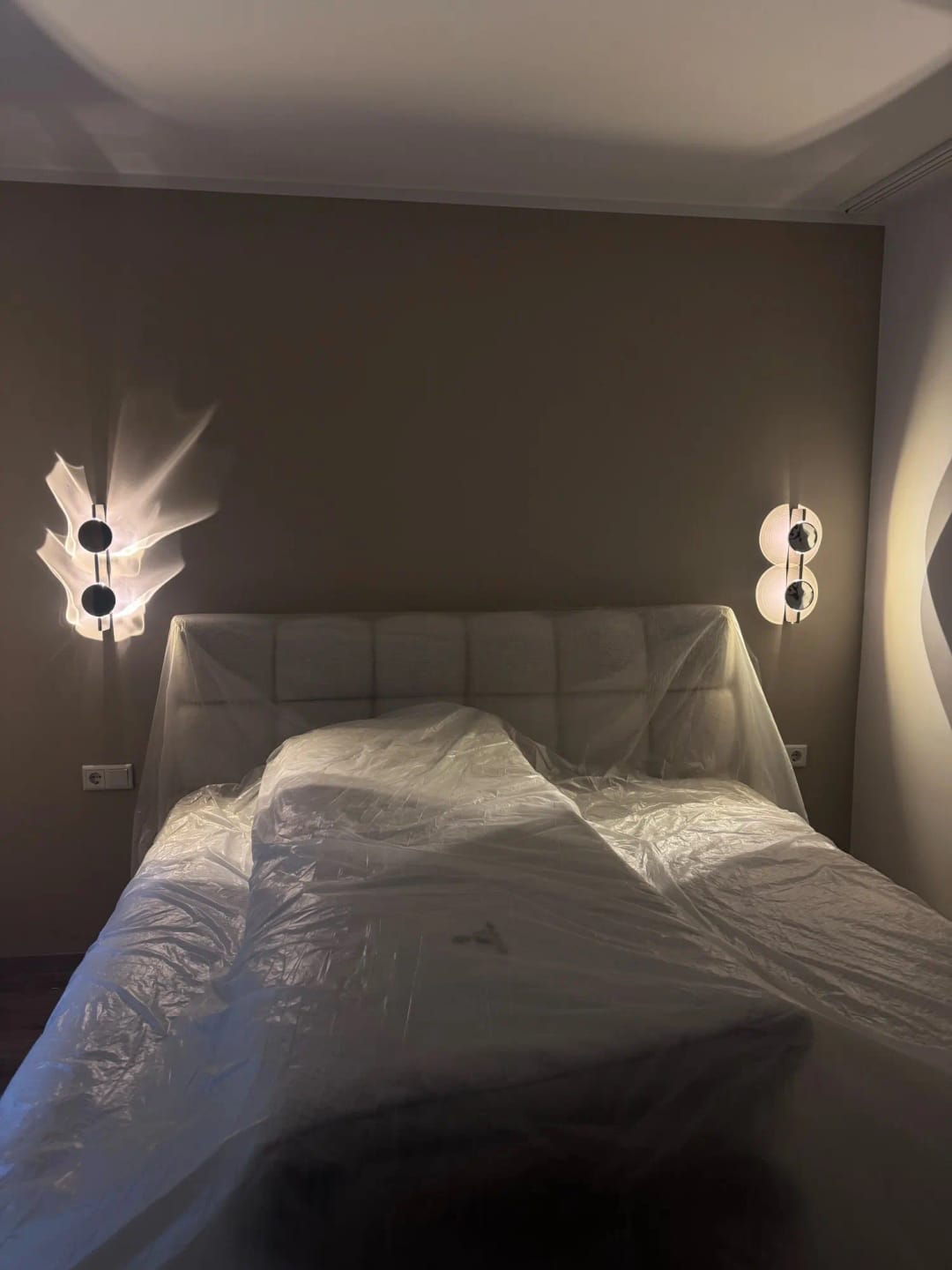 Customer photo review of Applique murale vagues lumineuses