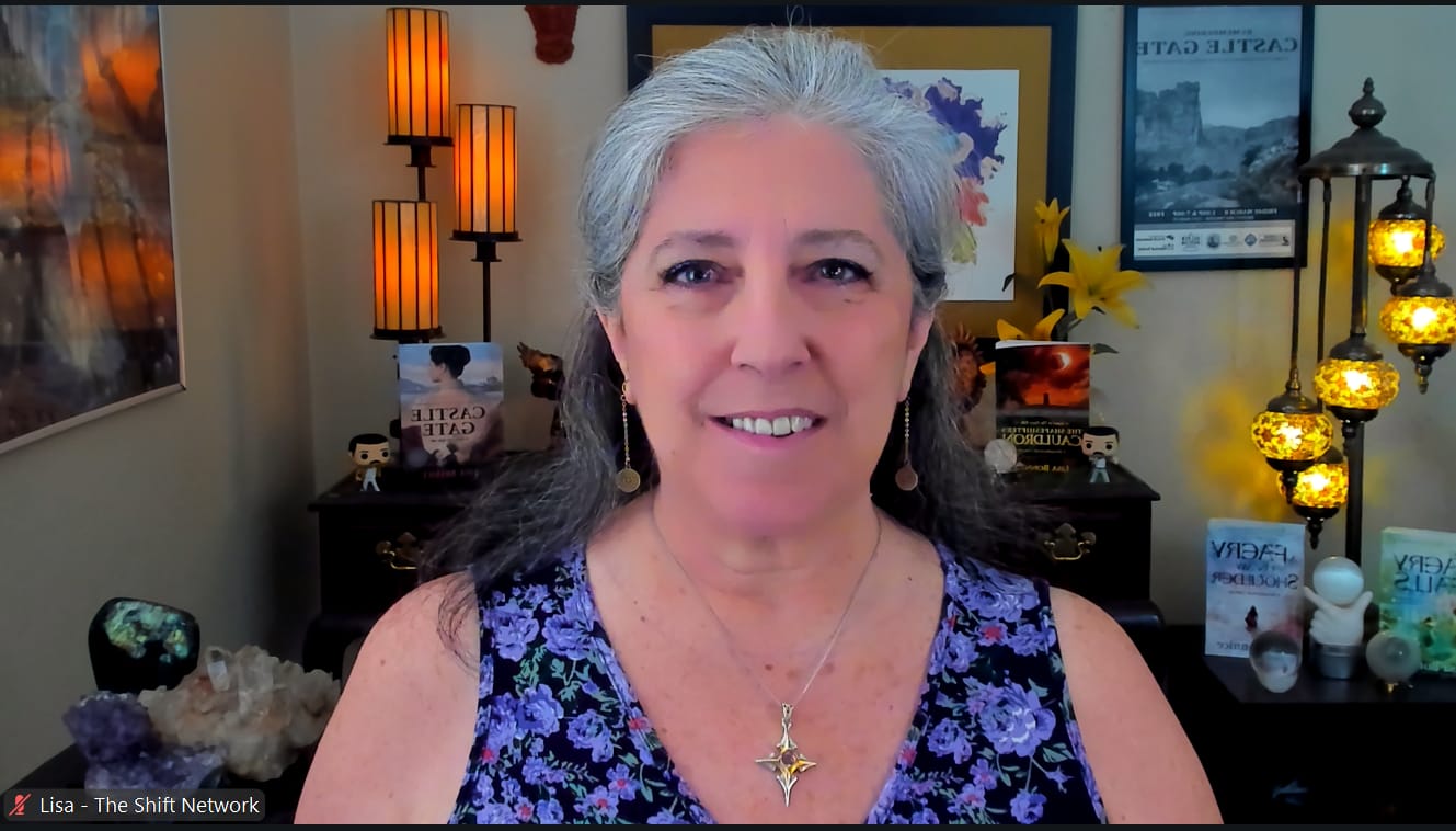 Customer photo review of Gold Tektite Soul Compass Pendant
