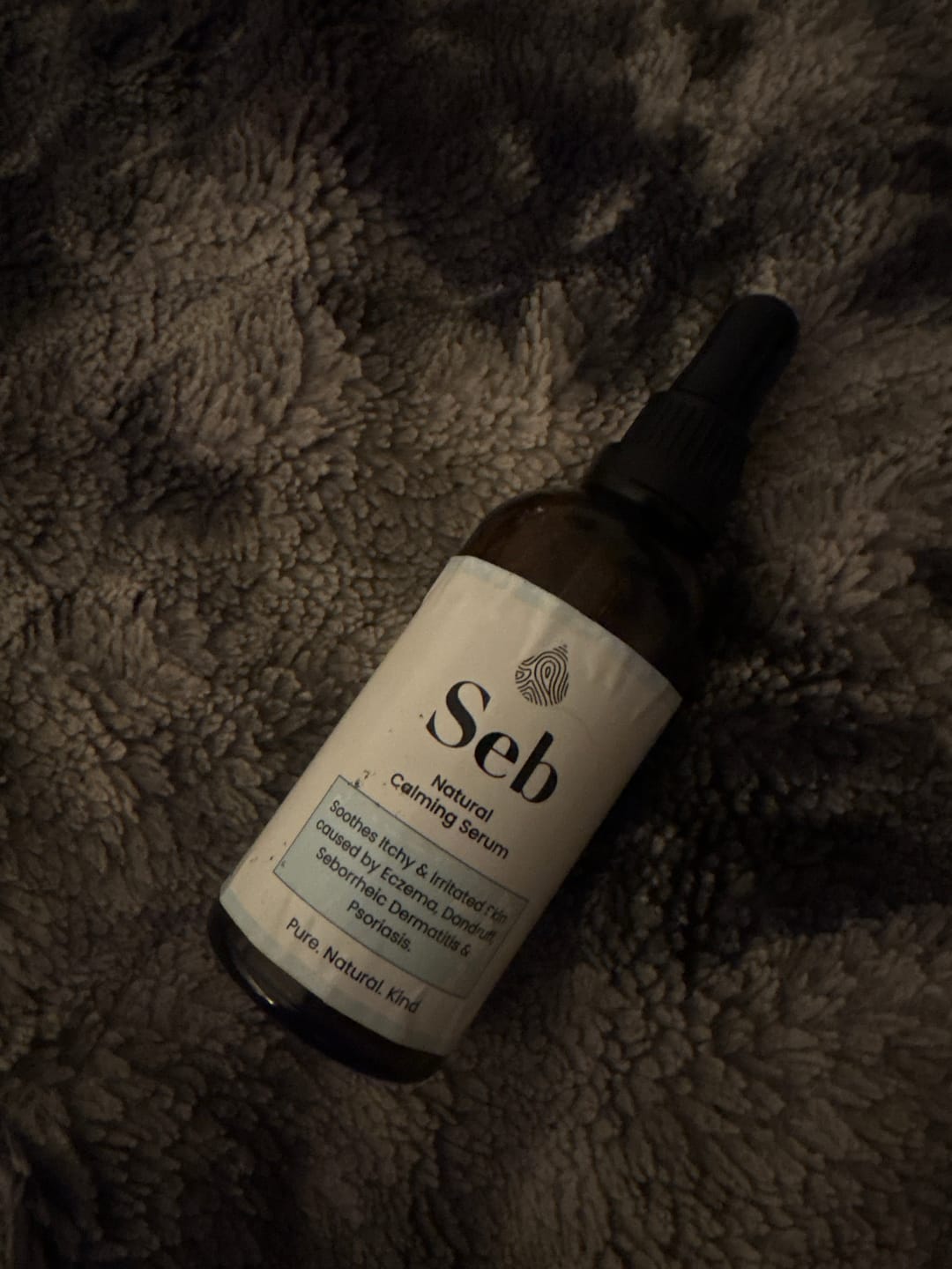 Customer photo review of Seb Natural Calming Serum