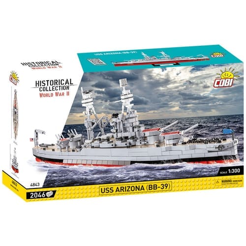 Customer photo review of COBI Battleship USS Arizona (BB-39): Set #4843
