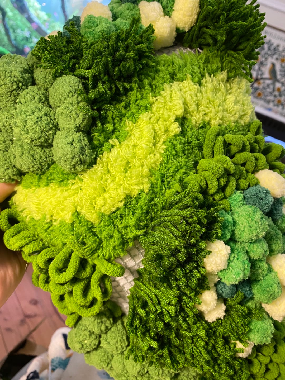 Customer photo review of LUSH CANOPY - Moss Cushion Kit