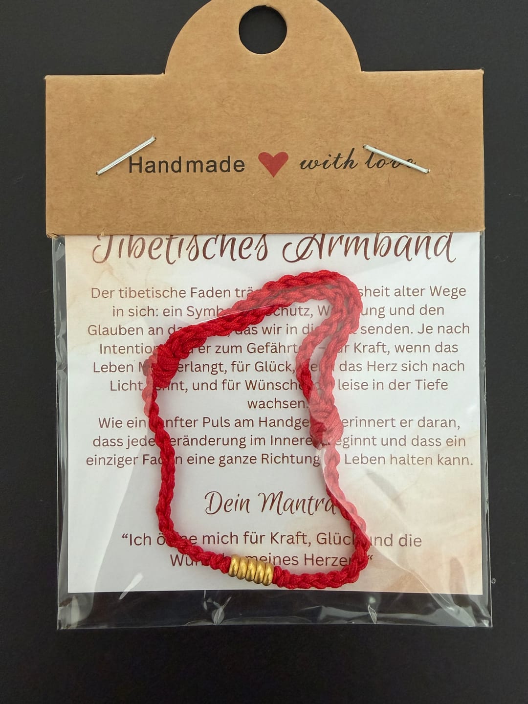 Customer photo review of Tibetisches Kraftarmband