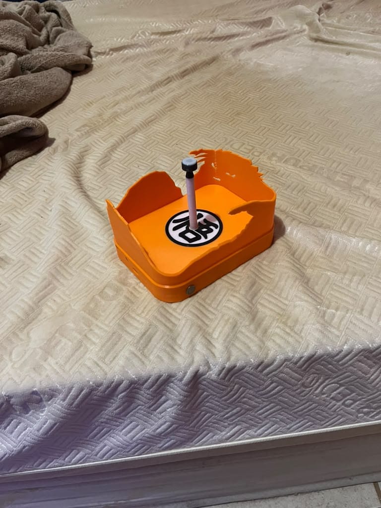 Customer photo review of Goku Shadow Projection Wall Lamp