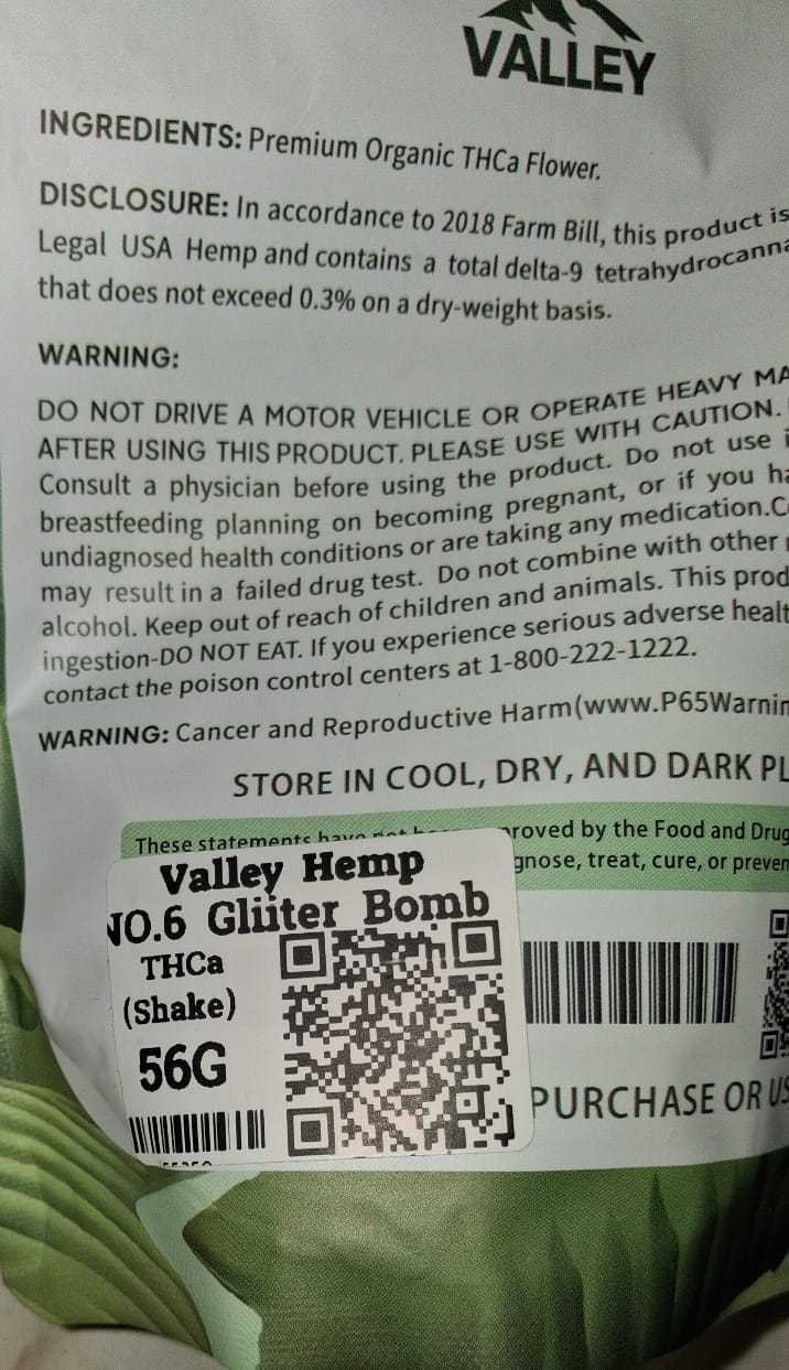 Customer photo review of (Buy 1 Get 1 Free) No6 New. Glitter Bomb Shake 1oz