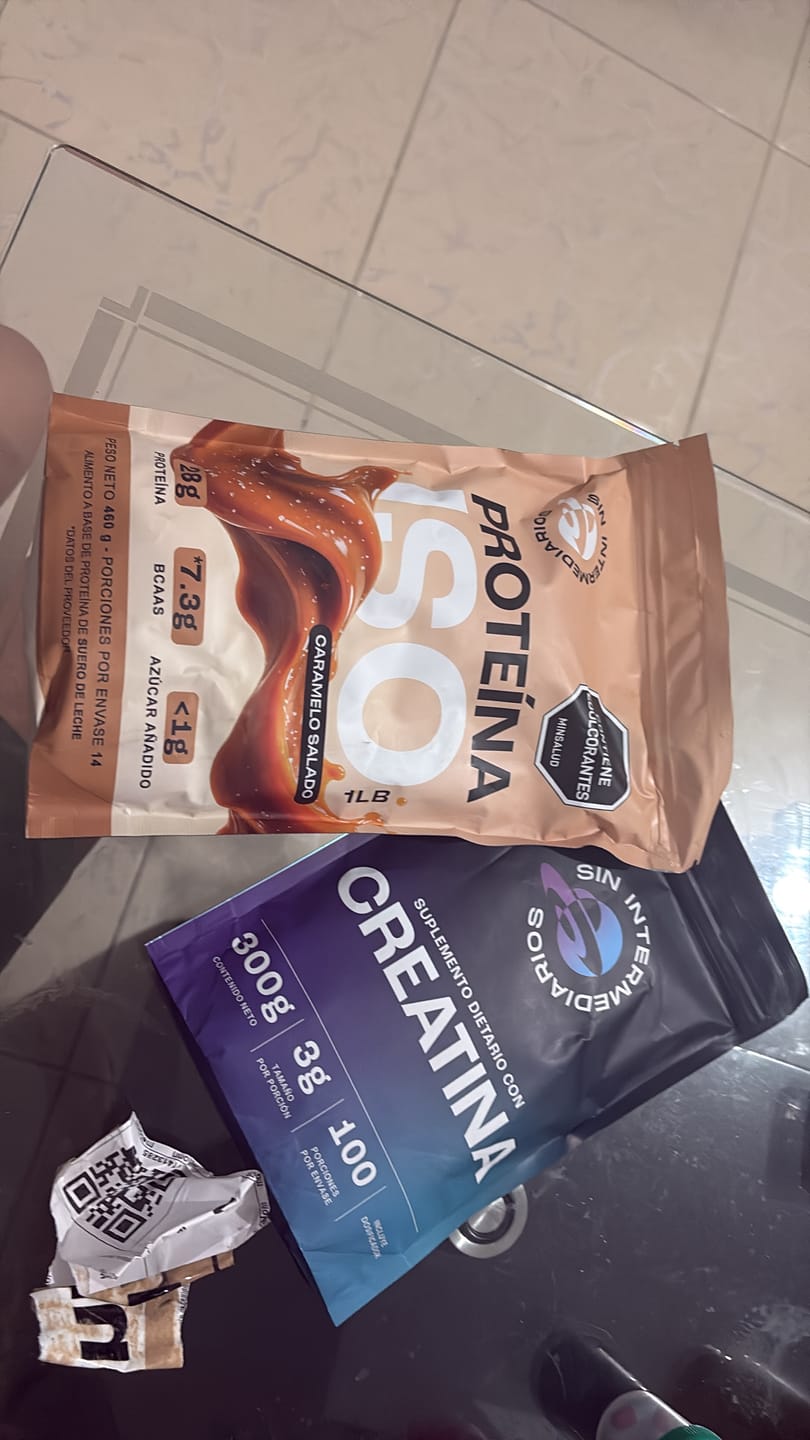 Customer photo review of Proteína Aislada ISO - Caramelo Salado