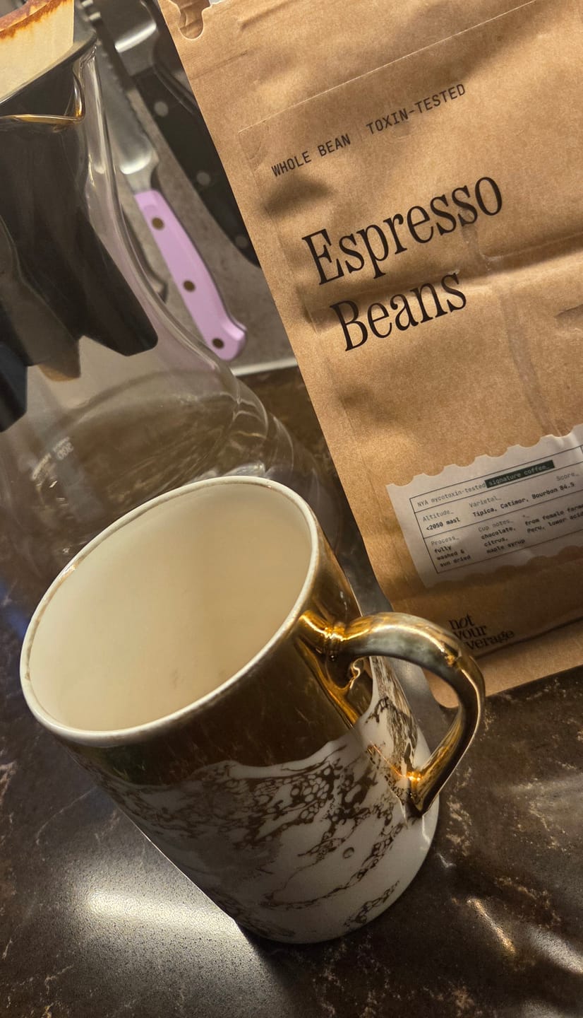 Customer photo review of Espresso Beans Amazonas, Peru