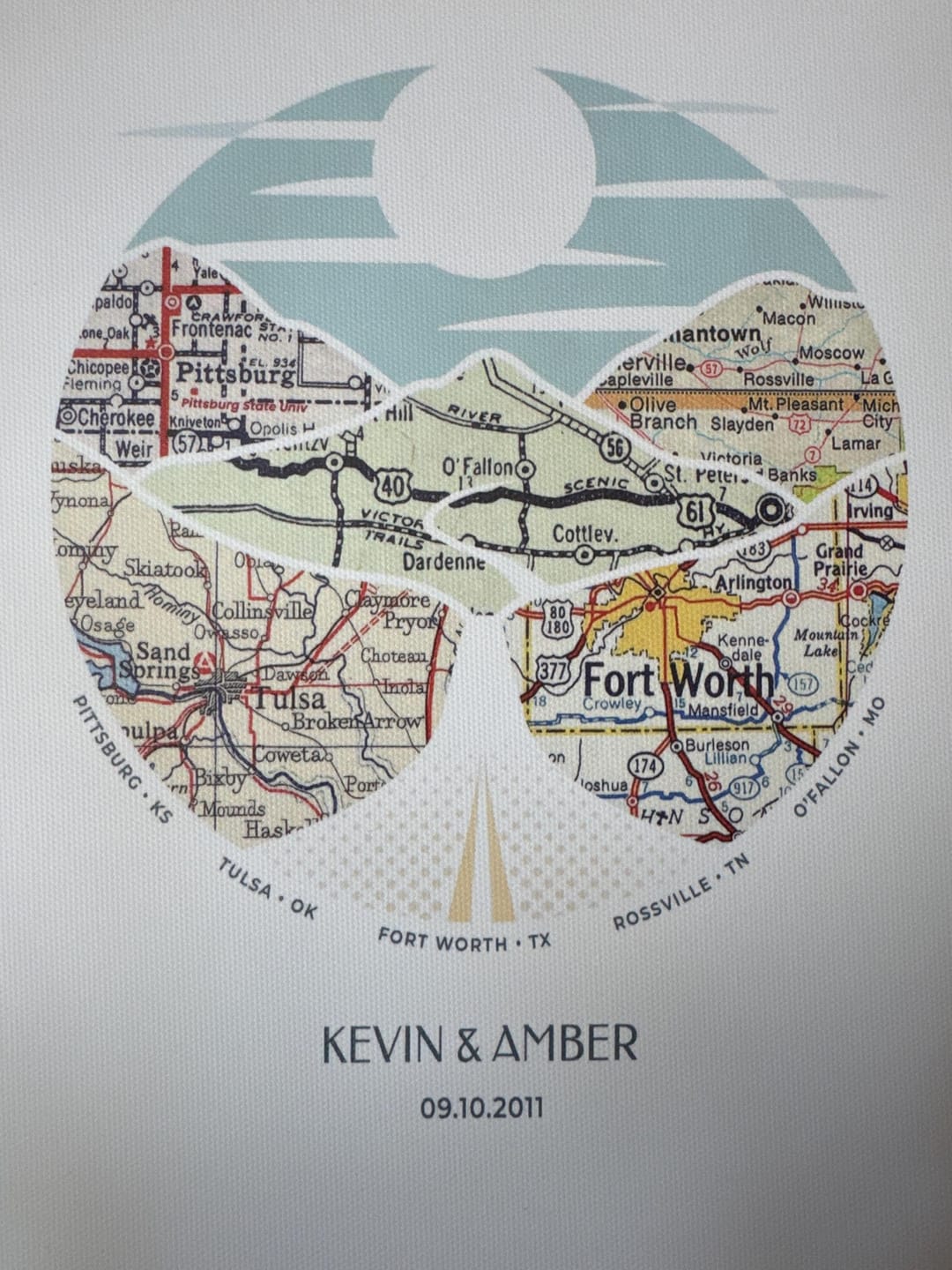 Customer photo review of Milestones Map [Digital Only]