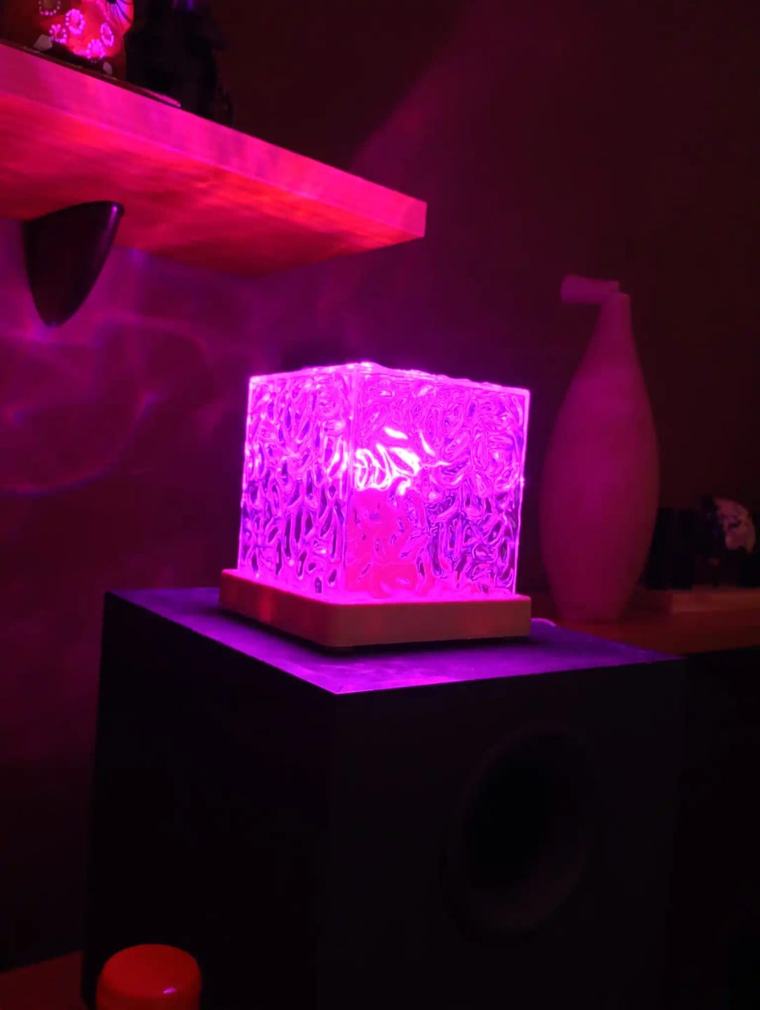 Customer photo review of Cubo de Ondas Luces de Colores