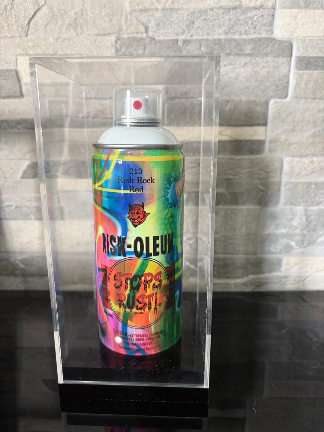 Customer photo review of Risk RISK-OLEUM Spray Can