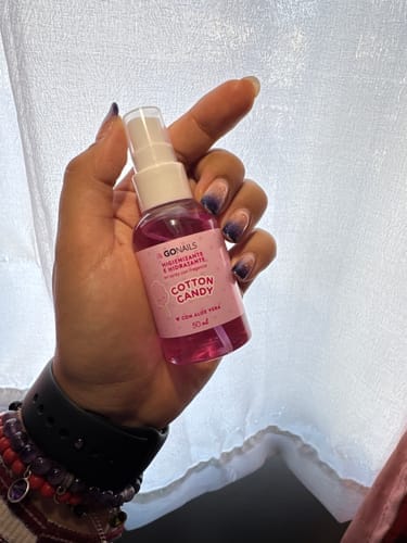 Customer photo review of Higienizante e Hidratante de Manos y Pies- Cotton Candy 50 ml