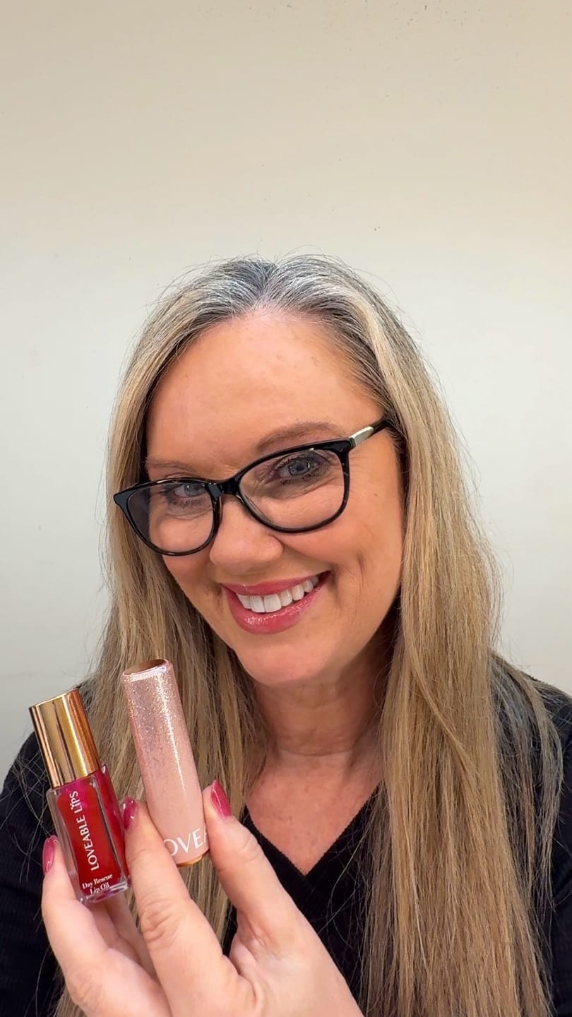 Customer photo review of Day Rescue Lip Oil