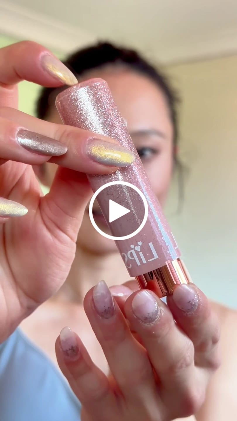 Customer video review of Peach Radiance Lip Balm