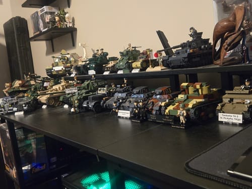 Customer photo review of COBI LIMITED EDITION Panzer I vs 7TP DW Tanks : Set #2659