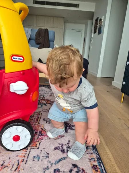 Customer photo review of Tyrilon™ Baby Sneakers [Free Today]