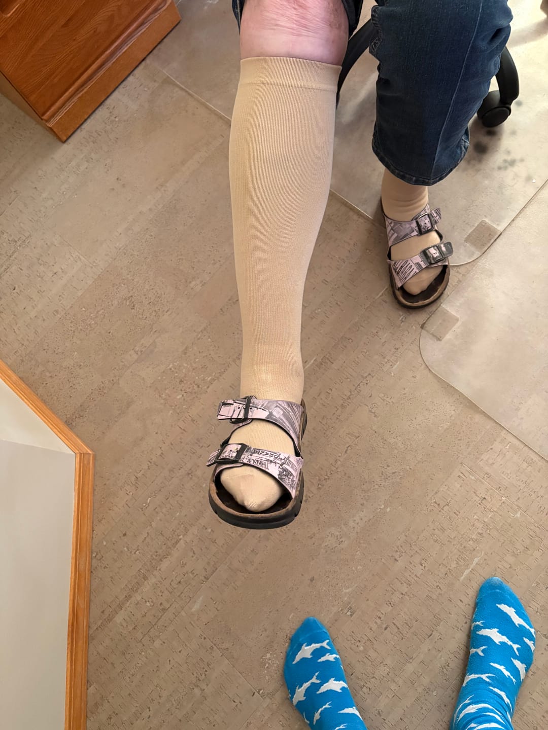 Customer photo review of EverSock™ Bamboo Compression Socks