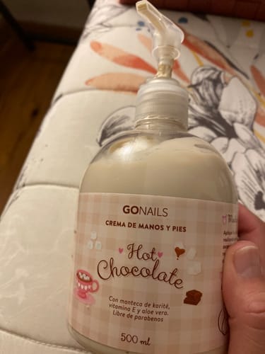 Customer photo review of Crema de Manos y Pies - Hot Chocolate 500 ml