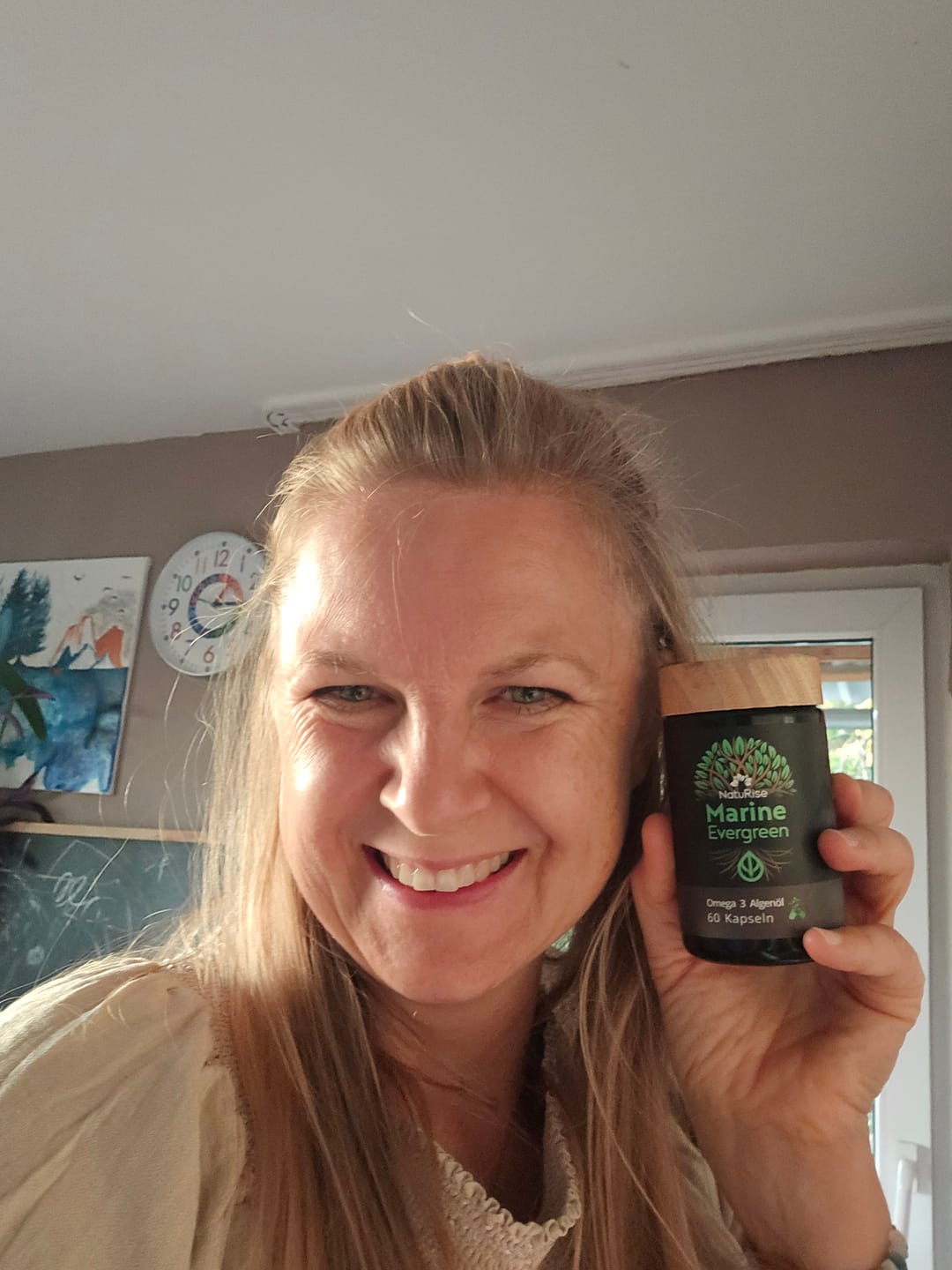 Customer photo review of Omega 3 Algenöl Kapseln