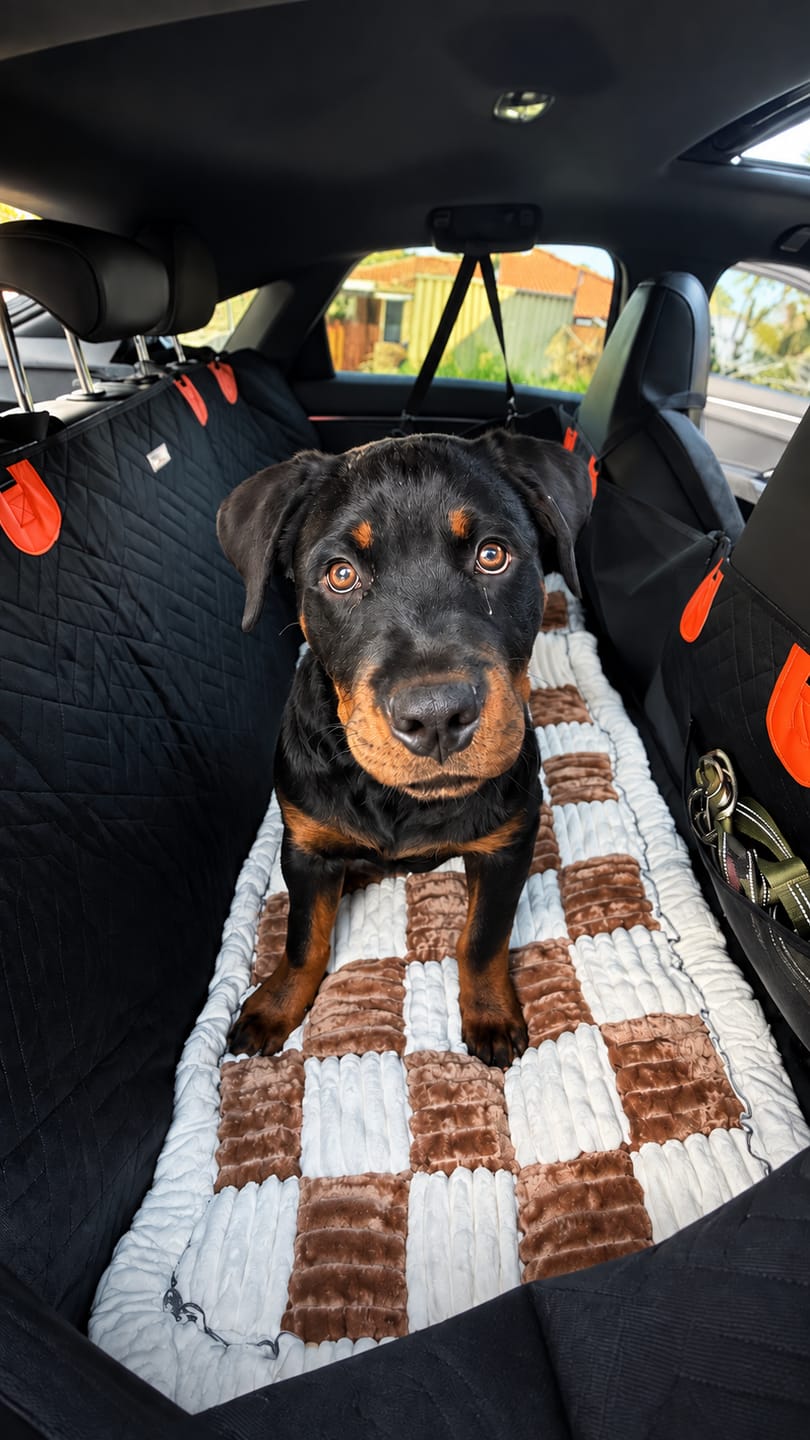 Customer photo review of Marlo&Co™ Dog Seat Cover