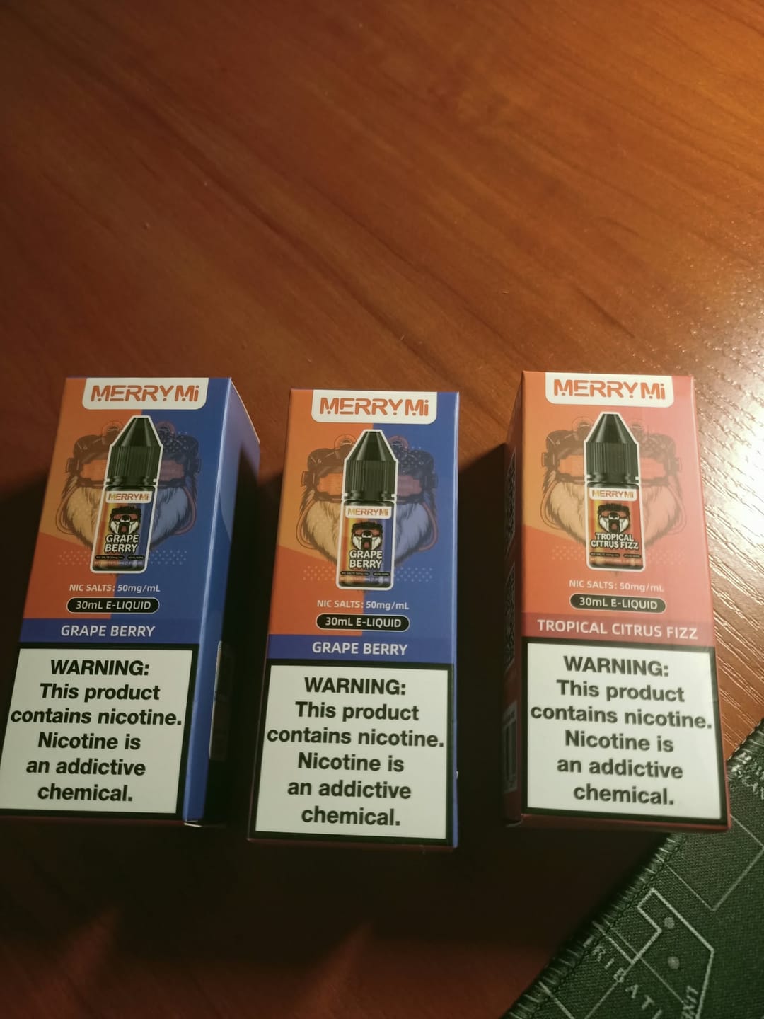 Customer photo review of Liquidy MERRYMI Salts 30ml - Sole Nikotynowe 5%