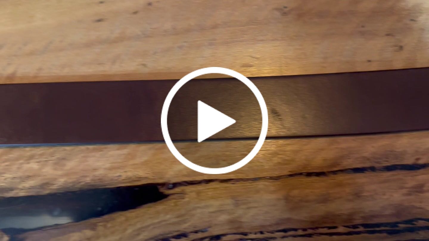 Customer video review of “Bring your own buckle” belt