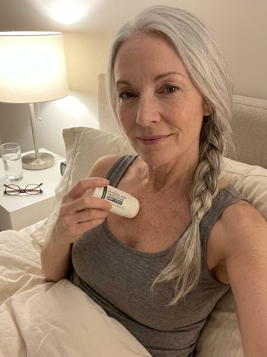 Customer photo review of Serivalo™ Glycolic Acid Exfoliating Body Stick