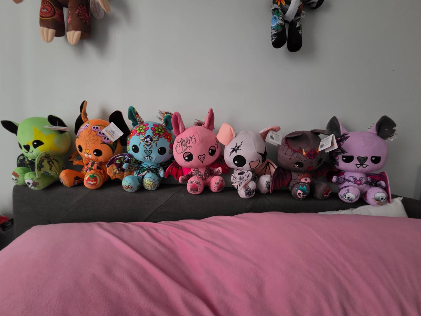 Customer photo review of Slate the Bat Plushie