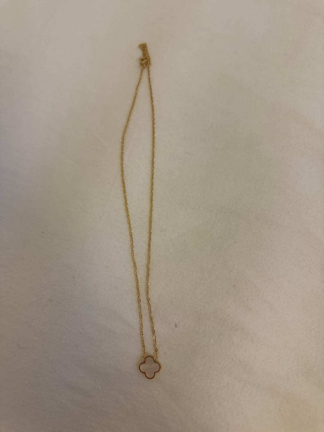 Customer photo review of White Clover Kette