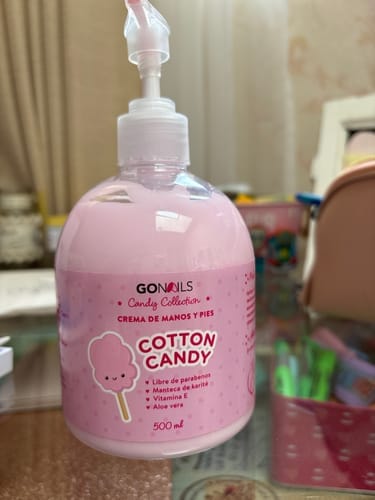 Customer photo review of Crema de Manos y Pies - Cotton Candy 500 ml