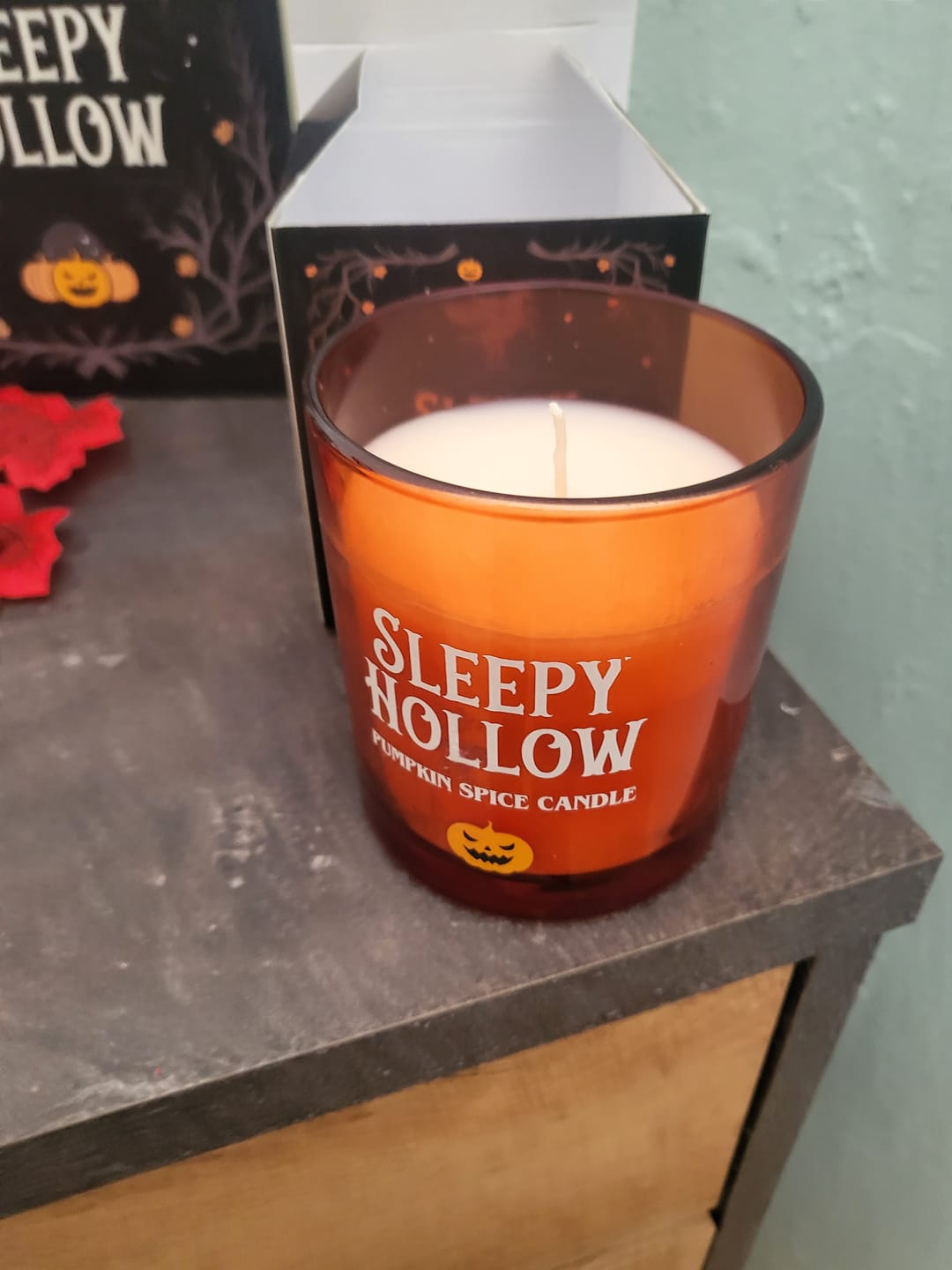 Customer photo review of Sleepy Hallow Duftkerze – Cozy Kerze im Glas mit Kürbisgewürz Geruch