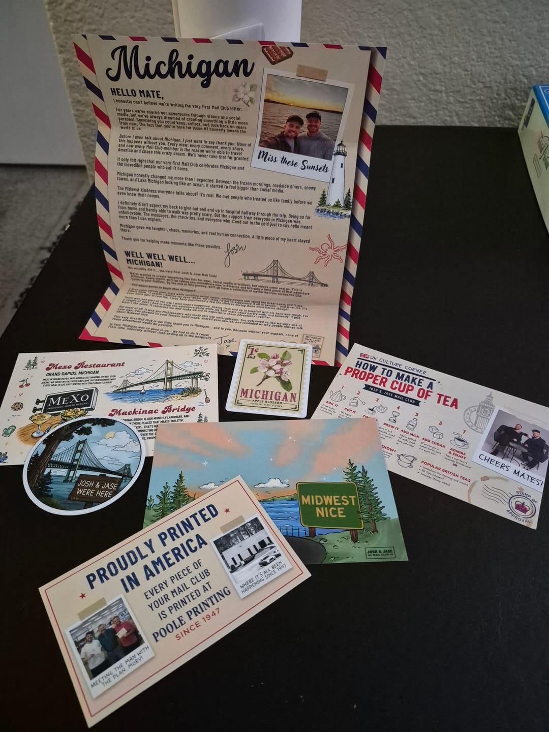 Customer photo review of Josh & Jase Mail Club