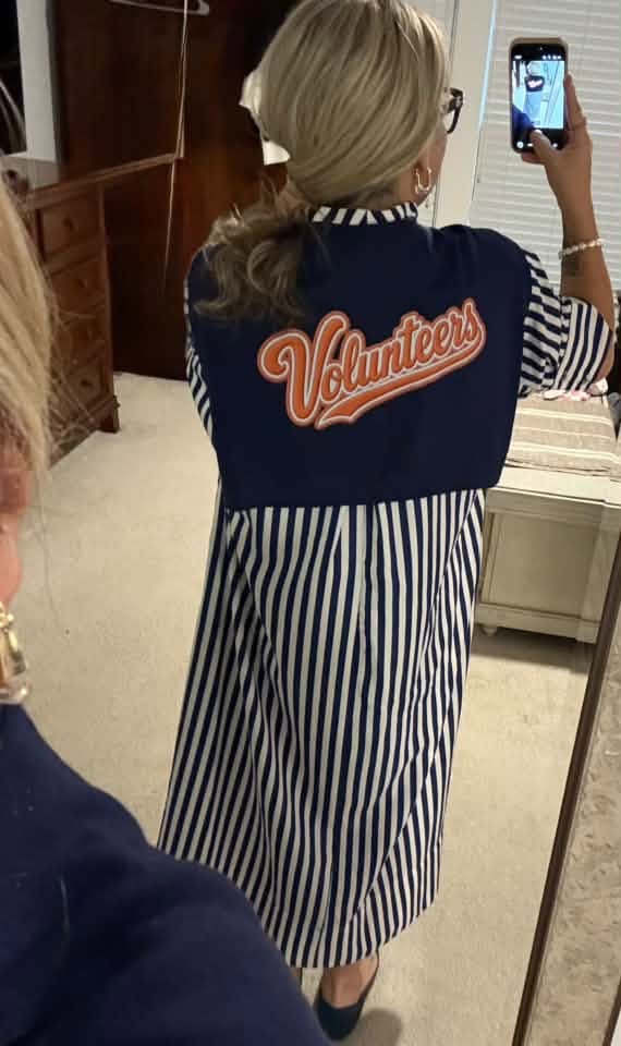 Customer photo review of Custom Collegiate Team Name Wrap – Classic Varsity Style