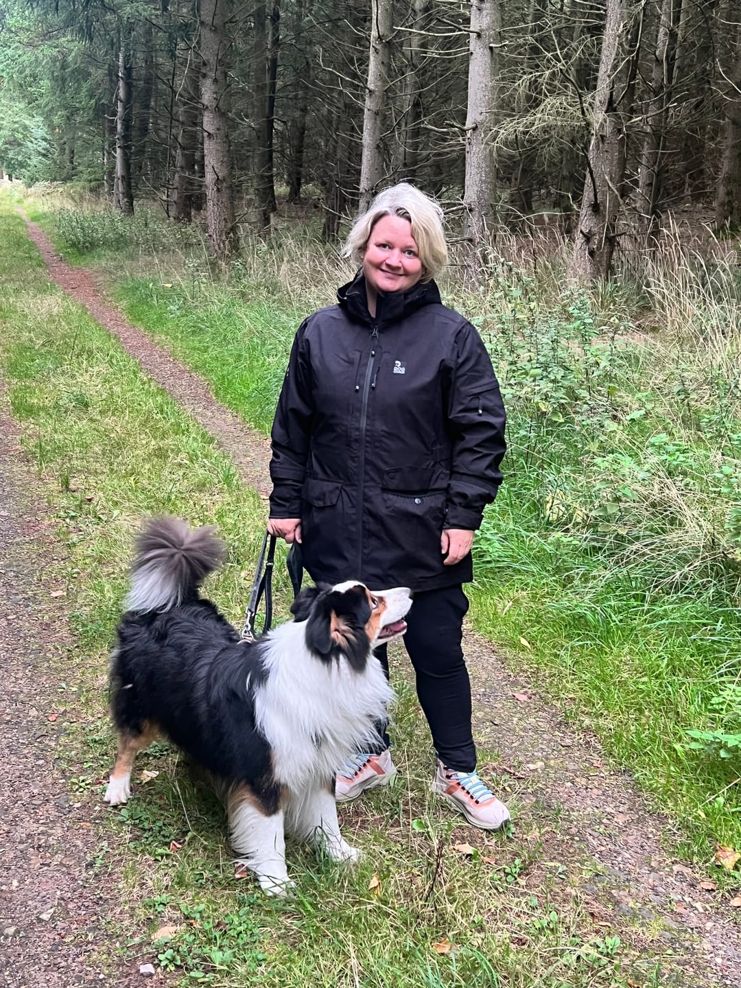 Customer photo review of Pack&Carry Skaljakke | Sort | Amie