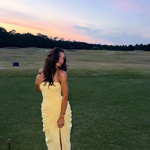 Customer photo review of Cyra Maxi Dress