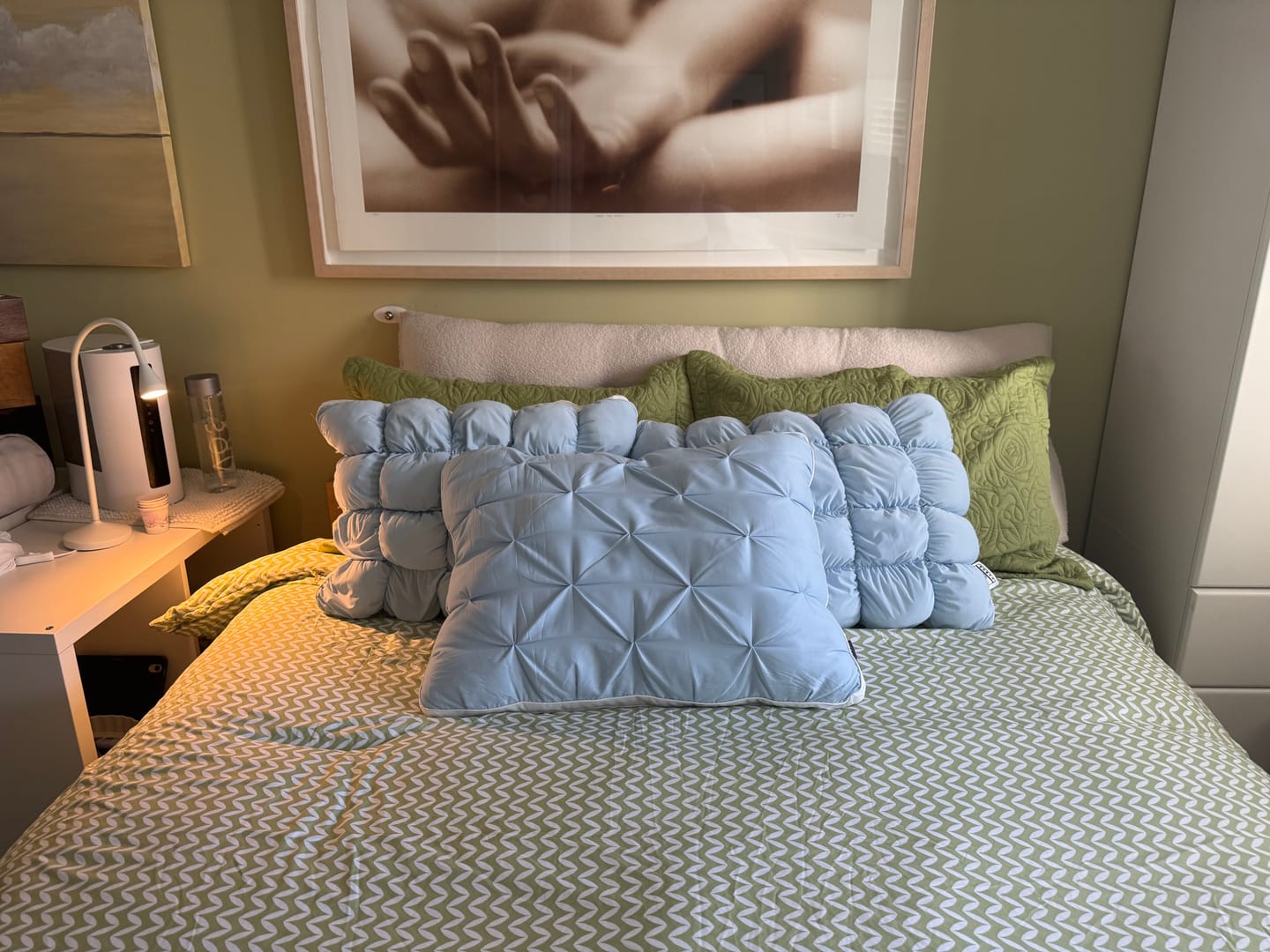 Customer photo review of Cooling Pillowcases (2-Pack)