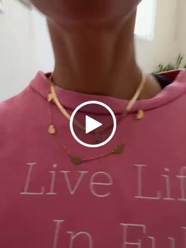 Recensione con video di un cliente su Collana Snake con Letterina personalizzata