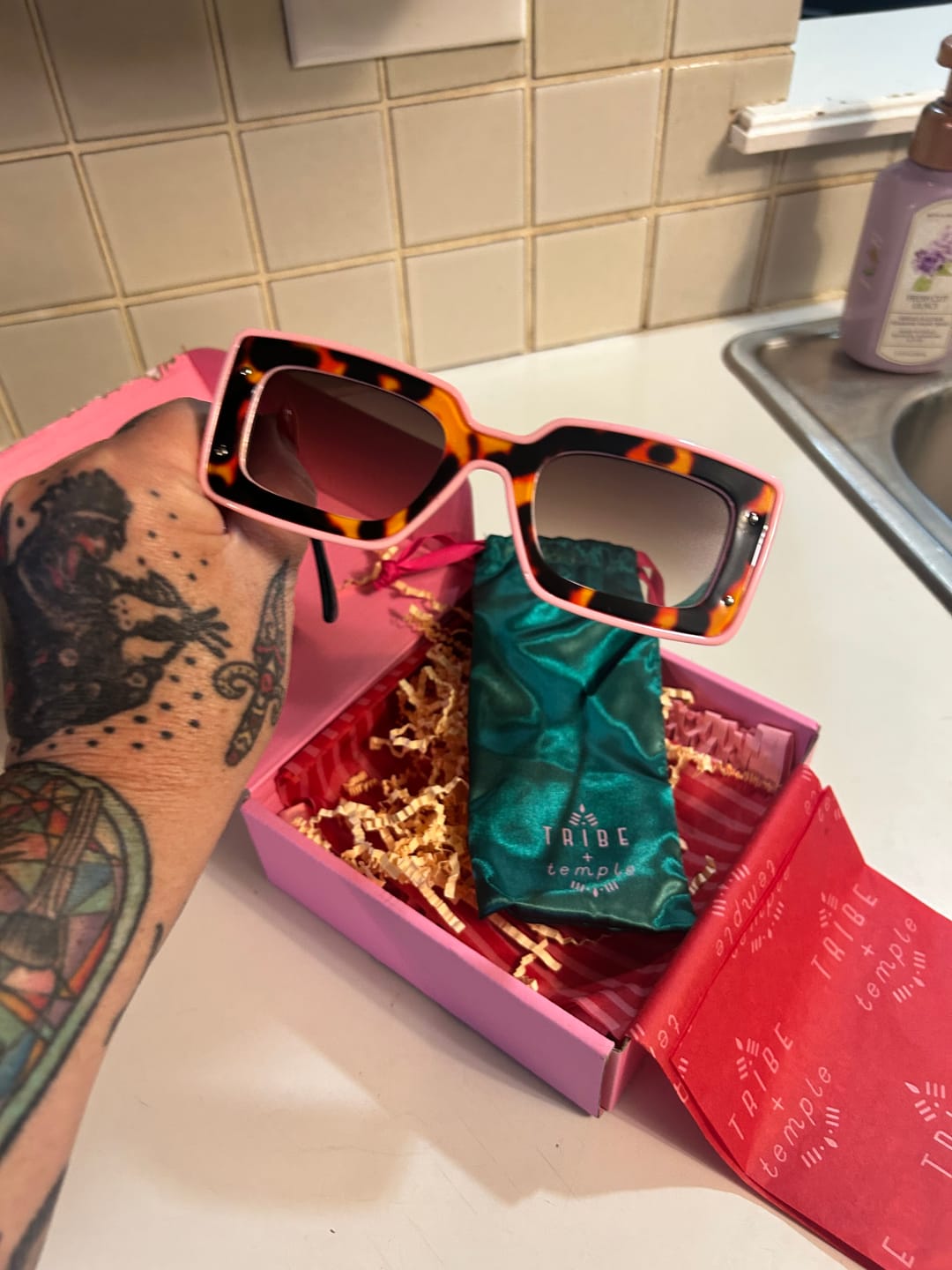 Customer photo review of Deco Sunglasses PRE-ORDER - SHIPS AUGUST 3RD