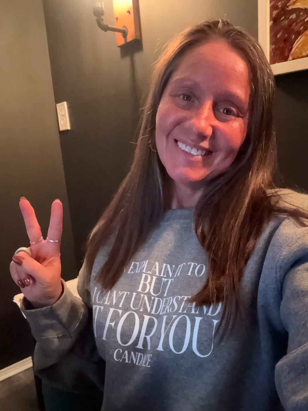 Customer photo review of "I can explain it to you, but I cant understand it for you"  Crewneck