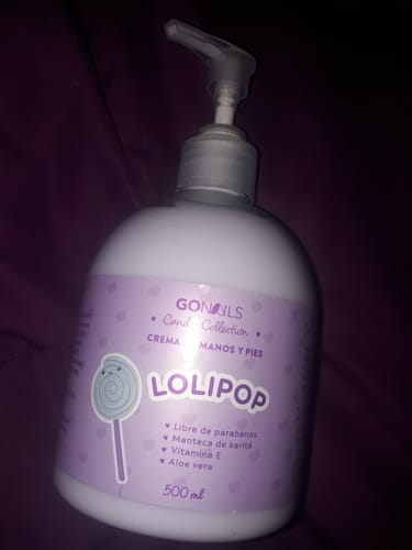 Customer photo review of Crema de Manos y Pies - Lolipop 500 ml