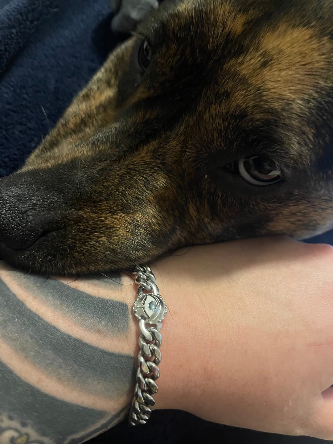 Customer photo review of EVIL EYE BRACELET