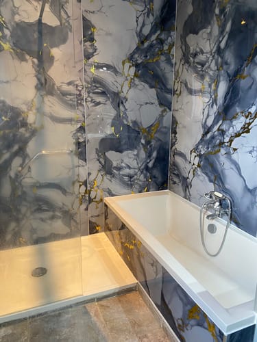 Customer photo review of Baguette de jonction aluminium pour pvc/spc/feuille de pierre