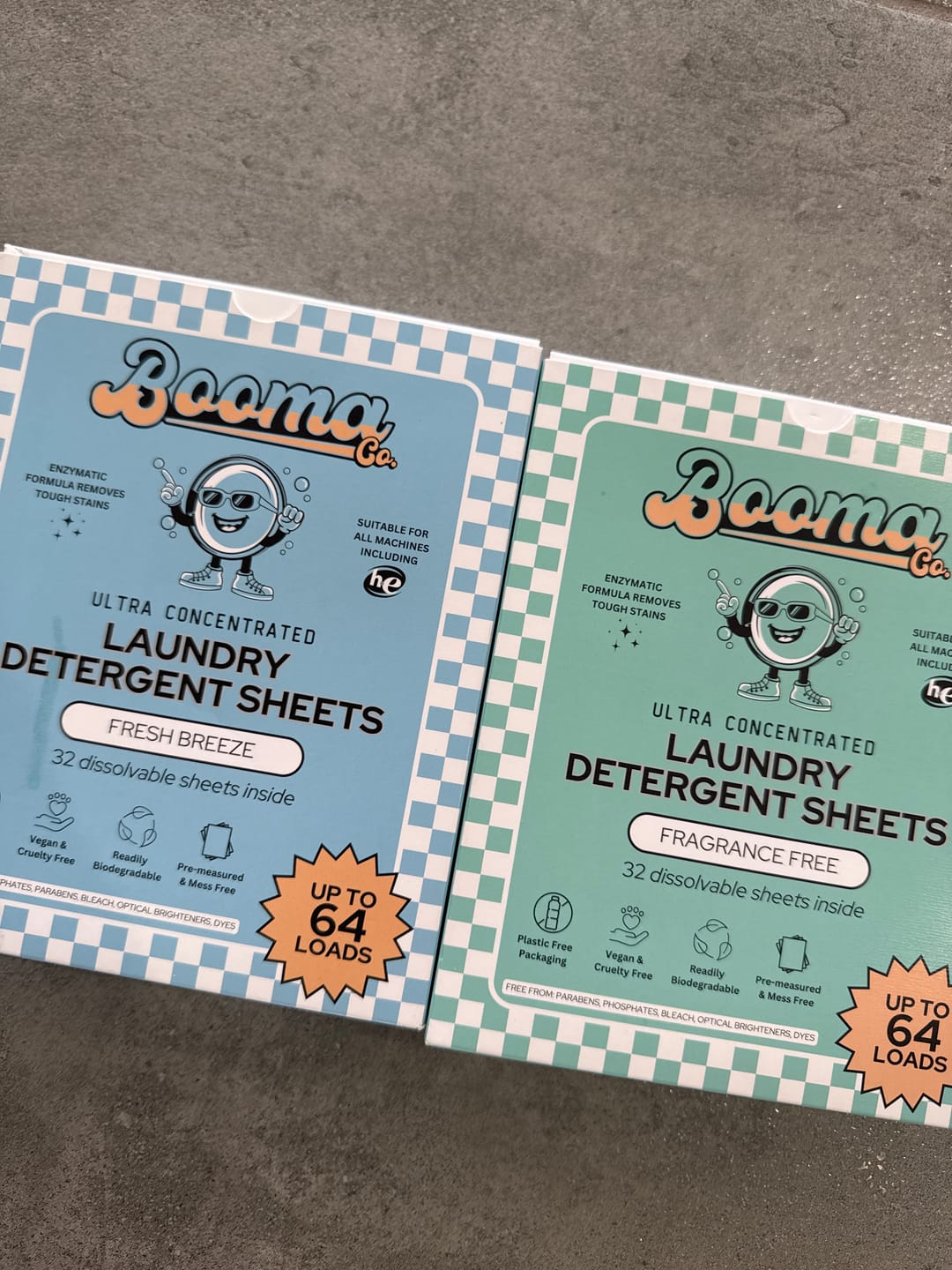 Customer photo review of Premium Laundry Detergent Sheets - Fresh Breeze