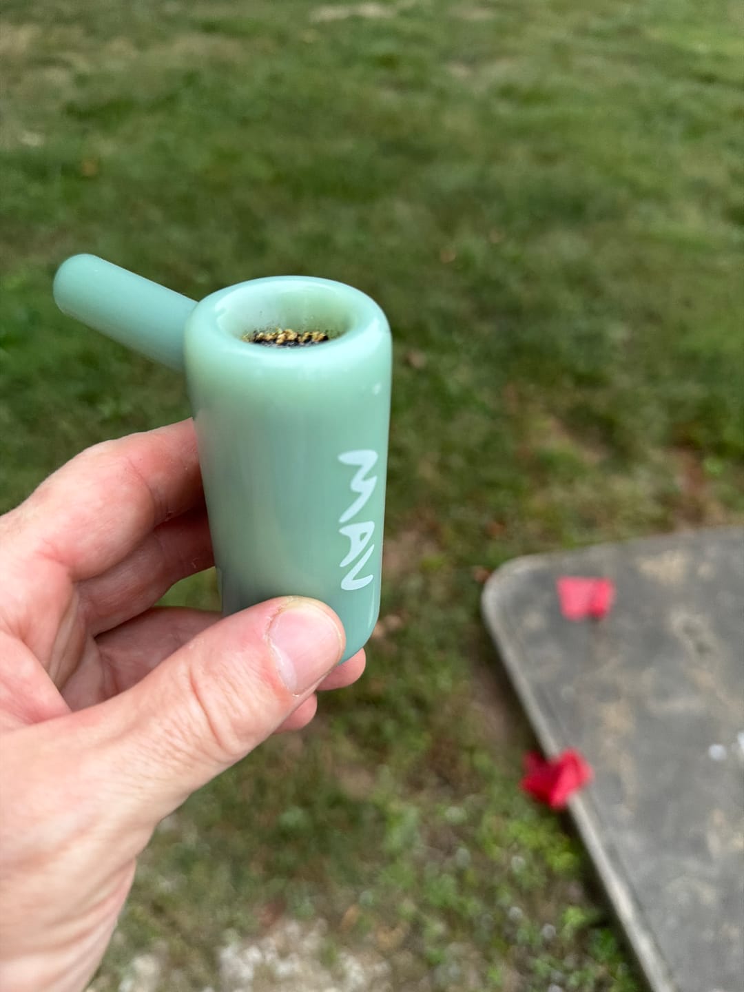 Customer photo review of FREE Hand Pipe