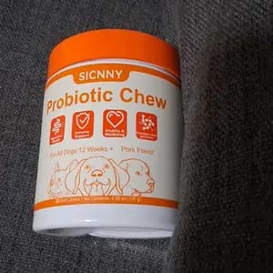 Customer photo review of Supporto Immunitario Cane Multivitaminico 8-in-1 con Probiotici