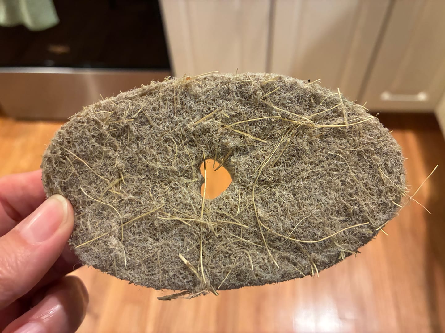 Customer photo review of Oval Heart Dish Sponges (4 Pack) – Plant-Based Kitchen Sponge | For Toxic-Free Living